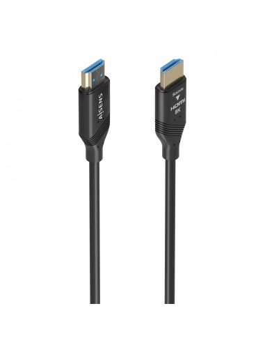 CABLE HDMI AISENS V2.1 OPTICO ACTIVO AOC 8K60HZ 48GBPS A M-A M 20M NEGRO