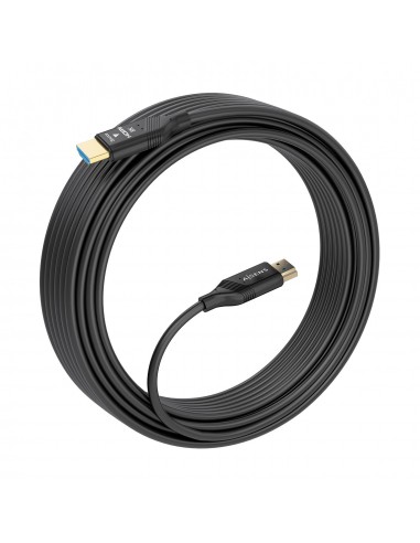 CABLE HDMI AISENS V2.1 OPTICO ACTIVO AOC 8K60HZ 48GBPS A M-A M 20M NEGRO