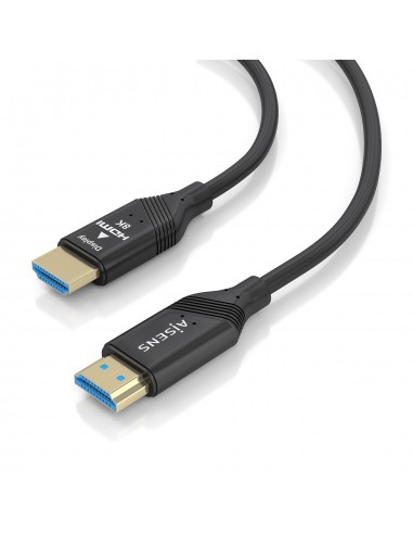 CABLE HDMI AISENS V2.1 OPTICO ACTIVO AOC 8K60HZ 48GBPS A M-A M 20M NEGRO