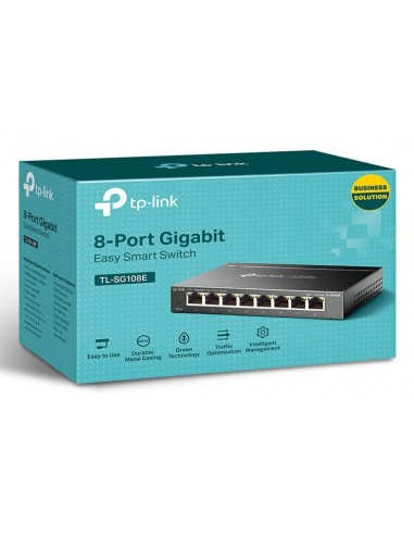 SWITCH TP-LINK 8 PORT GIGA EASY SMART