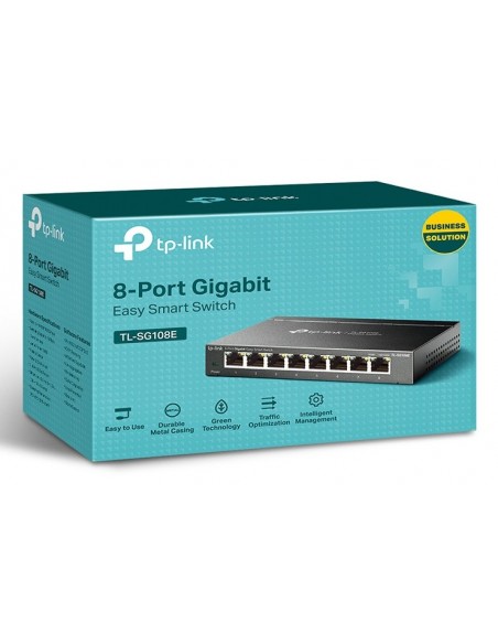 SWITCH TP-LINK 8 PORT GIGA EASY SMART