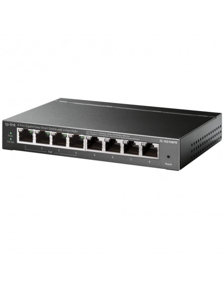 SWITCH TP-LINK 8 PORT GIGA 4 PORT POE EASY SMART