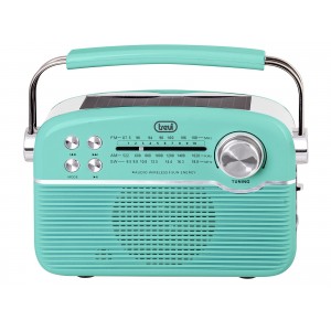 RADIO TREVI RA 7F50 BT PORTABLE RADIO CARGA SOLAR+AW+SD TIF. GREEN 2