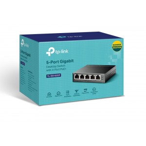 SWITCH TP-LINK 5 PORT GIGA 4 POE 2