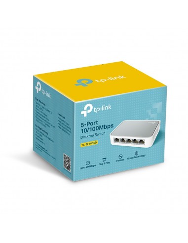 SWITCH TP-LINK TL-SF1005D 5 PORT 10 100