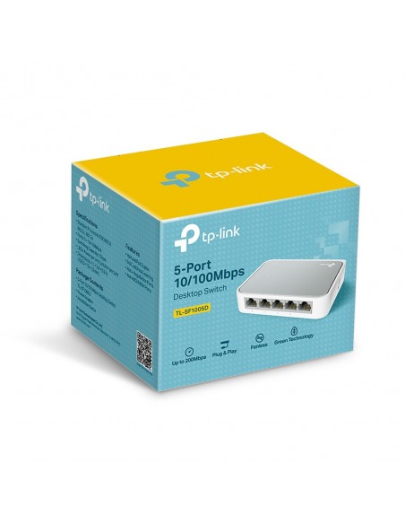 SWITCH TP-LINK TL-SF1005D 5 PORT 10 100