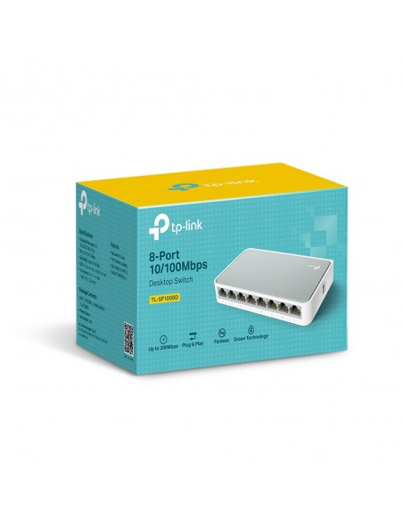 SWITCH TP-LINK TL-SF1008D 8 PORT 10 100