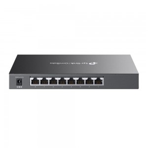SWITCH TP LINK OMADA TL-SG2008P SMART, 8x1G (4xPOE+), 62W 2