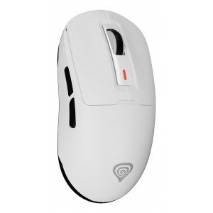 RATON GAMING GENESIS ZIRCON 660 WIRELESS CABLE BT 12000 DPI BLANCO ULTRALIVIANO