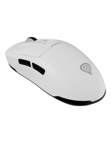 RATON GAMING GENESIS ZIRCON 660 WIRELESS CABLE BT 12000 DPI BLANCO ULTRALIVIANO