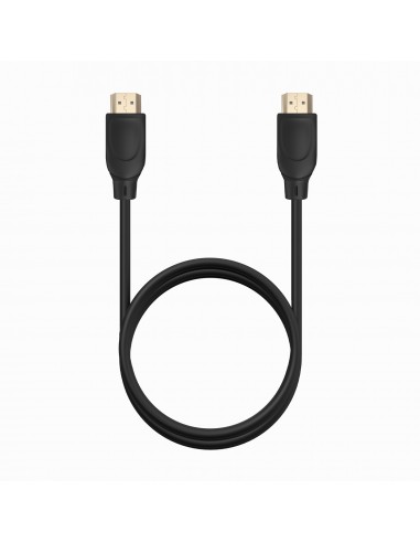 CABLE HDMI AISENS V2.0 PREMIUM 4K60HZ 18GBPS A M-A M 1.0M NEGRO