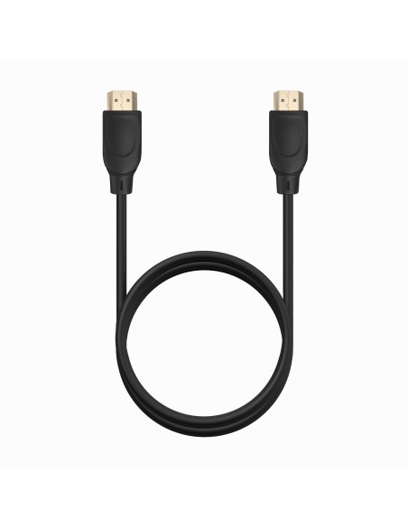 CABLE HDMI AISENS V2.0 PREMIUM 4K60HZ 18GBPS A M-A M 1.0M NEGRO