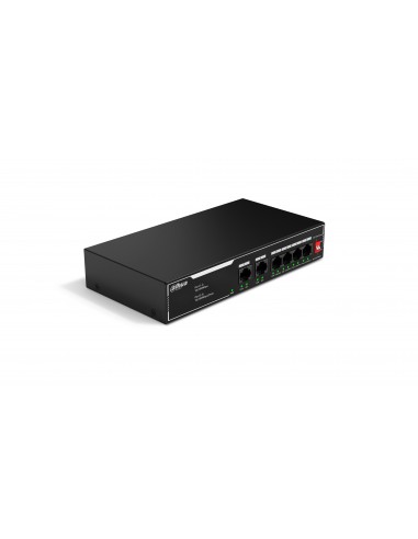 SWITCH IT DAHUA DH-SF1006LP 6-PORT UNMANAGED DESKTOP SWITCH WITH 4-PORT POE
