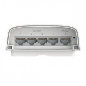 SWITCH OMADA TP-LINK SG2005P-PD 5 PUERTOS GIGABITE 1 PUERTO POE ++ 2