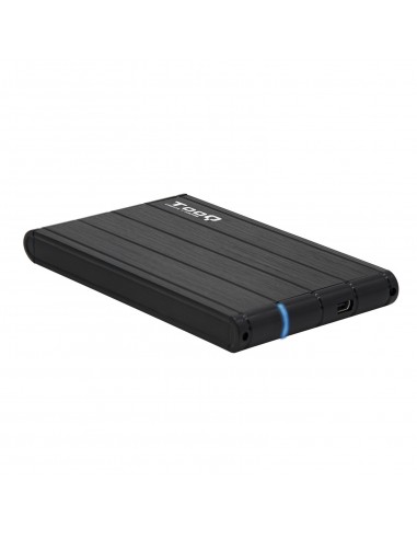 CAJA EXTERNA TOOQ TQE-2530B 2,5" 9,,5 MM SATA USB 3.0 NEGRA