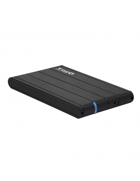 CAJA EXTERNA TOOQ TQE-2530B 2,5" 9,,5 MM SATA USB 3.0 NEGRA