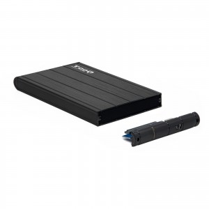 CAJA EXTERNA TOOQ TQE-2530B 2,5" 9,,5 MM SATA USB 3.0 NEGRA 2