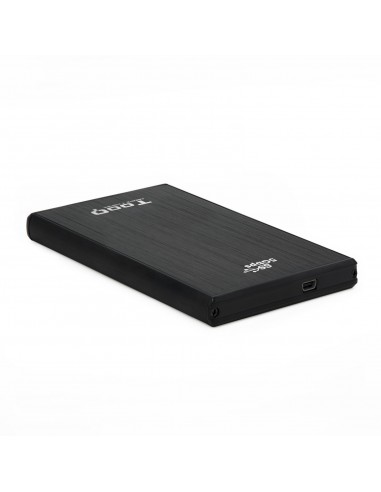 CAJA EXTERNA TOOQ TQE-2522B 2,5" 9,5 MM SATA USB 3.0 NEGRA