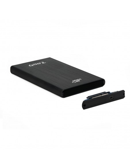 CAJA EXTERNA TOOQ TQE-2522B 2,5" 9,5 MM SATA USB 3.0 NEGRA