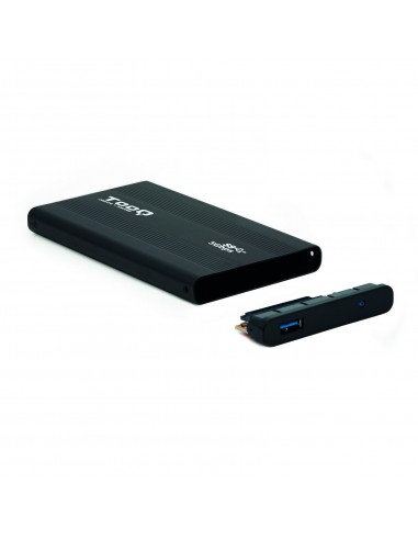 CAJA EXTERNA TOOQ TQE-2524B 2,5" 9,5 MM SATA USB 3.0 NEGRA