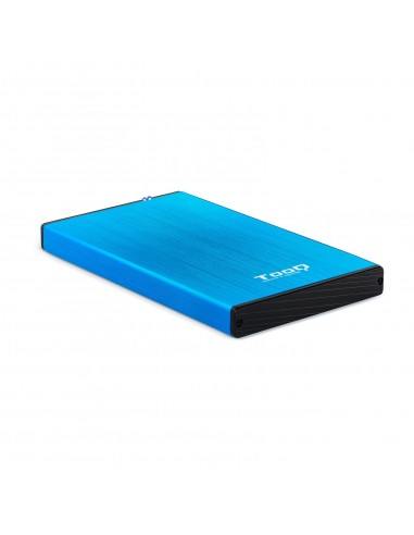 CAJA EXTERNA TOOQ TQE-2527BL 2,5" 9,5 MM SATA USB 3.0 3.1 AZUL