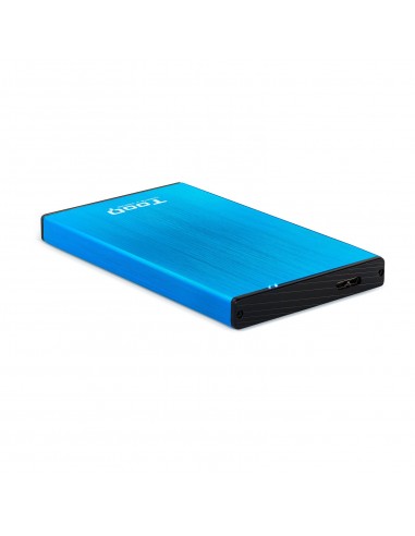 CAJA EXTERNA TOOQ TQE-2527BL 2,5" 9,5 MM SATA USB 3.0 3.1 AZUL
