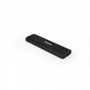 CAJA EXTERNA TOOQ SSD M.2 NGFF NVMe NEGRO