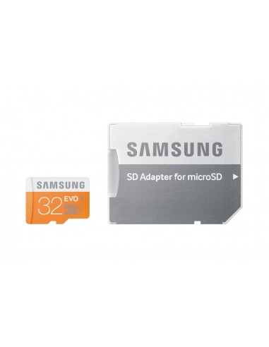 MICRO SD SAMSUNG 32GB EVO C10 R100 W60 CON ADAPTADOR