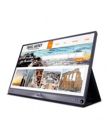 MONITOR PORTABLE ASUS ZENSCREEN MB16AC 15,6" IPS FHD USB C USB PLATA Y NEGRO