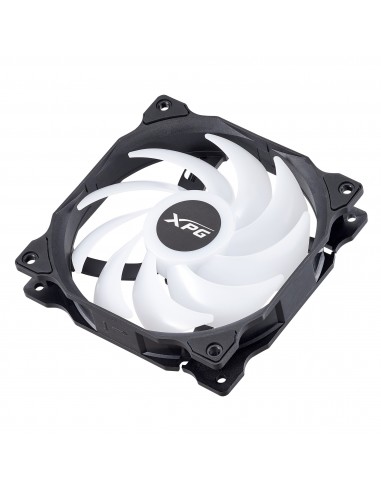 VENTILADOR CAJA XPG VENTOR 120MM NEGRO RGB X3