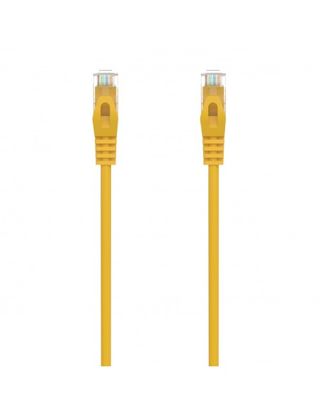 CABLE RED AISENS LATIGUILLO RJ45 LSZH CAT.6A UTP AWG24 30CM AMARILLO