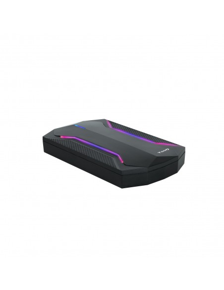 CAJA EXTERNA GAMING TOOQ 2,5" SATA USB 3.1 GEN1 RGB