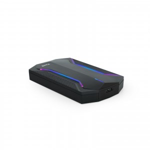 CAJA EXTERNA GAMING TOOQ 2,5" SATA USB 3.1 GEN1 RGB 2