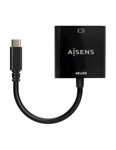 CONVERSOR AISENS USB-C A HDMI 4K30HZ USB-C M-HDMI H NEGRO 15CM