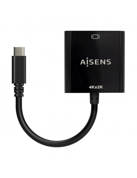 CONVERSOR AISENS USB-C A HDMI 4K30HZ USB-C M-HDMI H NEGRO 15CM