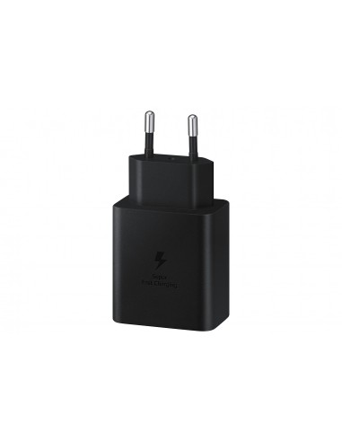 CARGADOR RAPIDO SAMSUNG 45W USB-C CON CABLE NEGRO EP-T4510