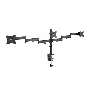 SOPORTE MESA TOOQ DB1327TN-B 3 PANTALLAS 13-27"