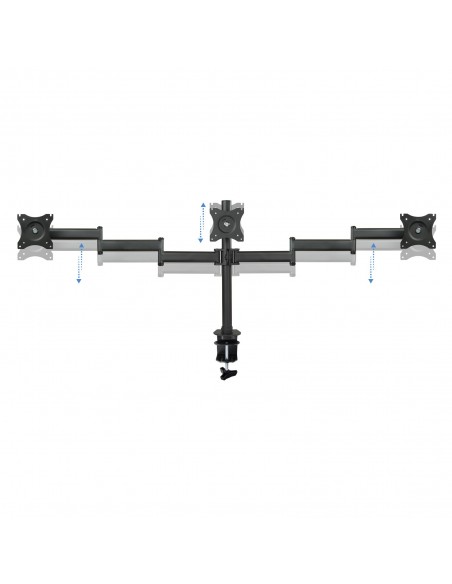 SOPORTE MESA TOOQ DB1327TN-B 3 PANTALLAS 13-27"