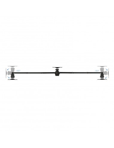 SOPORTE MESA TOOQ DB1327TN-B 3 PANTALLAS 13-27"