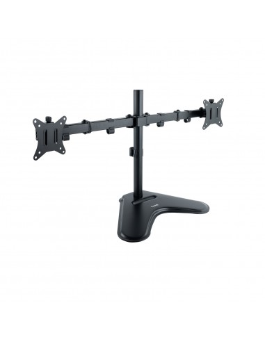 SOPORTE MESA TOOQ 2 PANTALLAS 17"-32" NEGRO