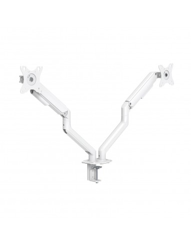 SOPORTE MESA TOOQ 2 PANTALLAS 17"-32" BLANCO