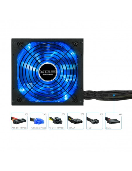 FUENTE A. TOOQ XGEII 700W 80+BRONZE LED