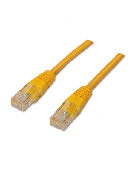 CABLE DE RED AISENS LATIGUILLO RJ45 CAT.6 UTP AWG24 AMARILLO 0.5M