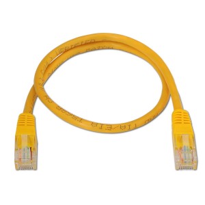 CABLE DE RED AISENS LATIGUILLO RJ45 CAT.6 UTP AWG24 AMARILLO 0.5M 2