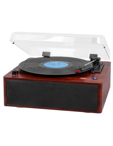 TOCADISCOS TREVI TT 1030 BT TURNTABLE+AW+WLESS IN-OUT WOODEN
