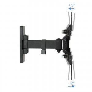 SOPORTE PARED TV TOOQ LP2042TNL-B NEGRO 13-42" MAX 20 KG 2