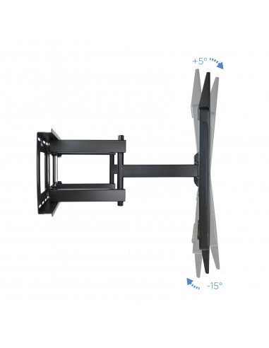 SOPORTE PARED TV LP75100TN-B 60-100 GIRA INCLI NEGRO