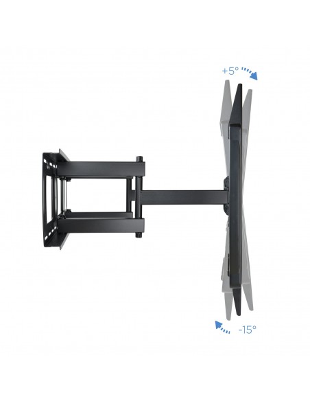 SOPORTE PARED TV LP75100TN-B 60-100 GIRA INCLI NEGRO