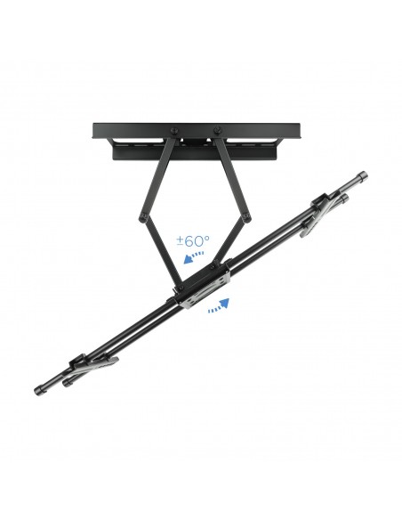 SOPORTE PARED TOOQ LP3790TN-B 37"-90" NEGRO