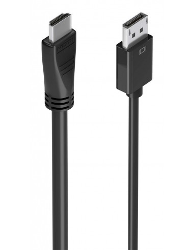CABLE CONVERSOR AISENS DISPLAYPORT M A HDMI M 4K@60HZ NEGRO 5.0M